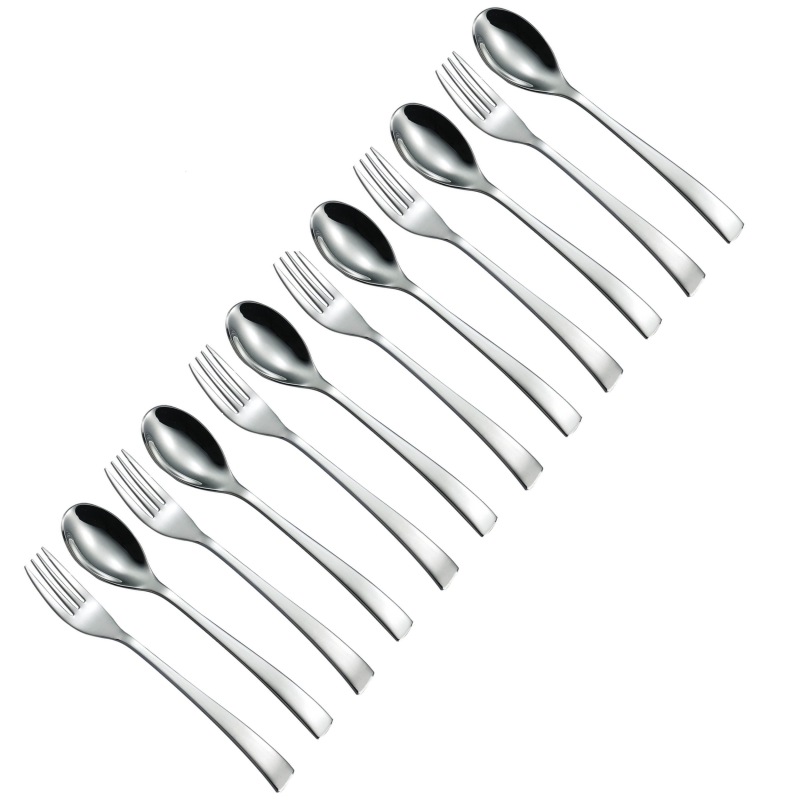 سرویس قاشق و چنگال 12 پارچه 6 نفره جی فی نی مدل 141