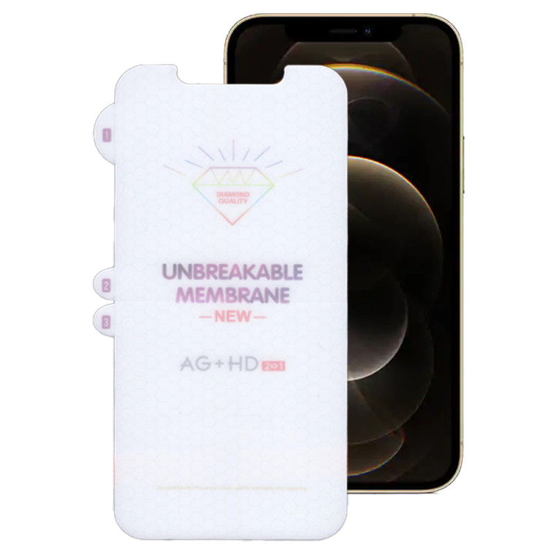 گلس گوشی اپل ایفون 12/12 پرو بوف مدل Hydrogel-Double گلس گوشی اپل ایفون 12/12 پرو بوف مدل Hydrogel-Double
