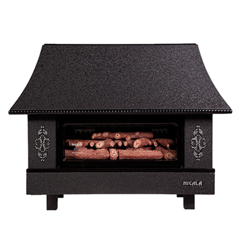 بخاری گازی شومینه ای نیک کالا مدل نفیس MC30 بخاری گازی شومینه ای نیک کالا مدل نفیس MC30