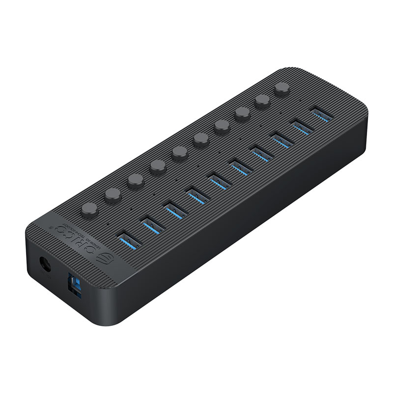 هاب 10 پورت USB 3.0 اوریکو مدل CT2U3-10AB هاب 10 پورت USB 3.0 اوریکو مدل CT2U3-10AB