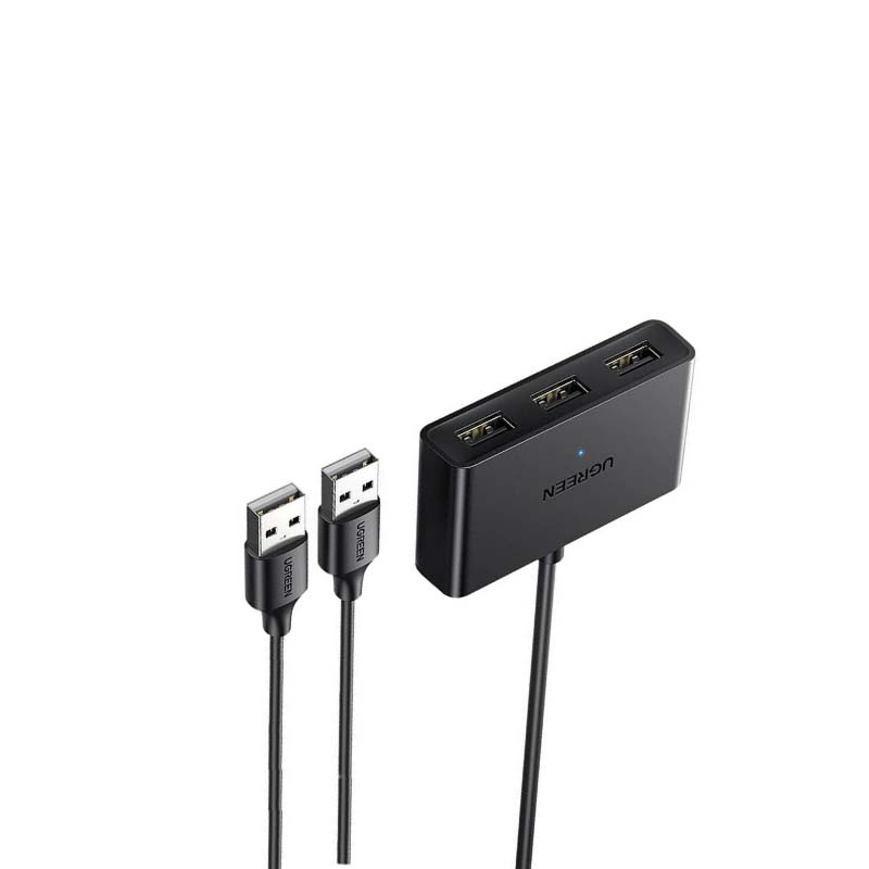 هاب سوئیچ 3 پورت USB2.0 یوگرین مدل 10935-CM409 هاب سوئیچ 3 پورت USB2.0 یوگرین مدل 10935-CM409
