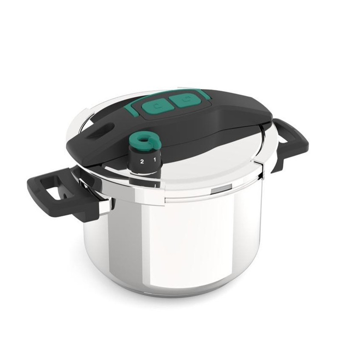 زودپز 4 لیتری پارس استیل مدل کلیپسو-سبز