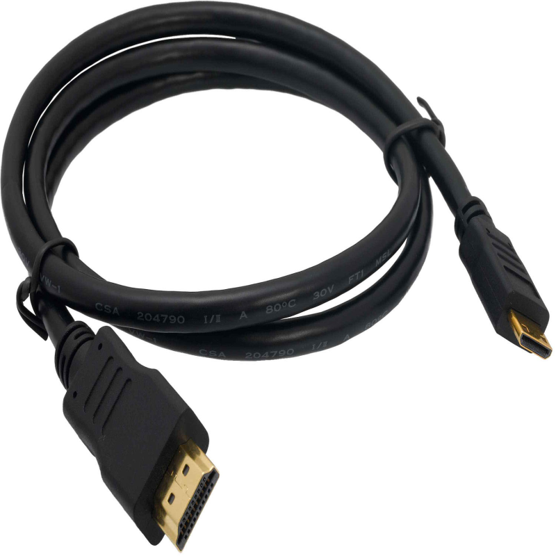 کابل تبدیل HDMI به Mini HDMI مدل 002 به طول 1.8 متر کابل تبدیل HDMI به Mini HDMI مدل 002 به طول 1.8 متر