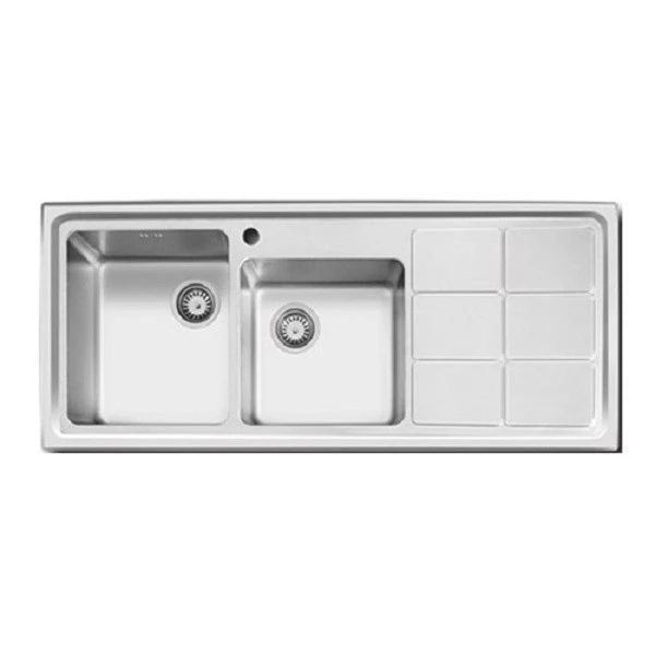 سینک ظرفشویی اخوان کد 304S نوکار-راست لگن سینک ظرفشویی اخوان کد 304S نوکار-راست لگن