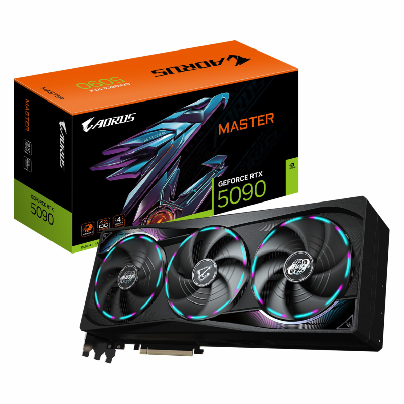 کارت گرافیک گیگابایت آروس مدل RTX 5090 Master 32G