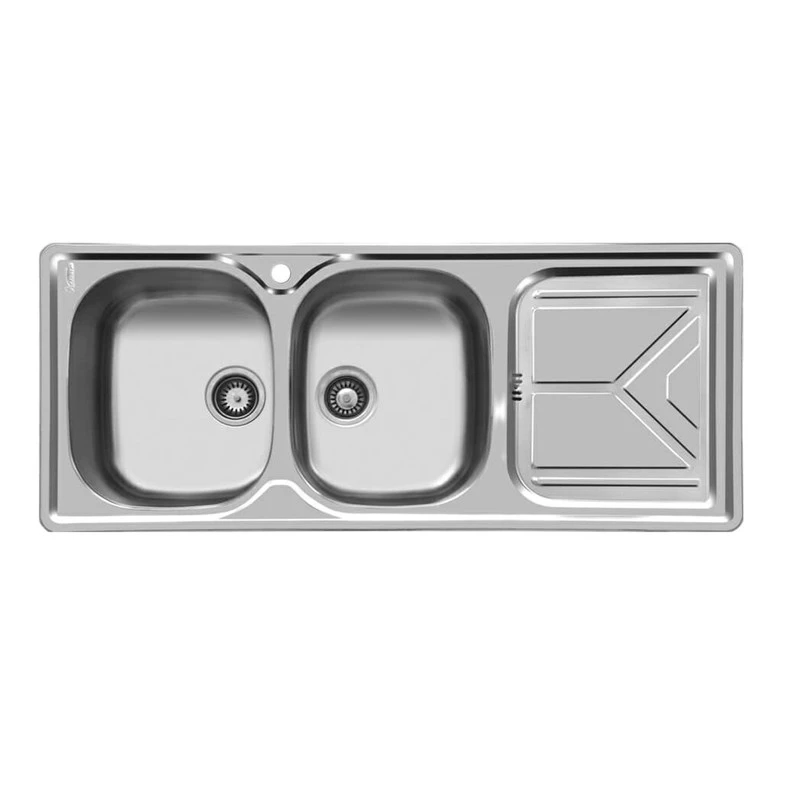 سینک ظرفشویی اخوان مدل 160 توکار-چپ لگن