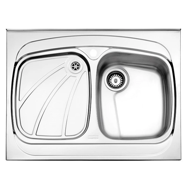 سینک ظرفشویی استیل البرز مدل 618 روکار سینک ظرفشویی استیل البرز مدل 618 روکار