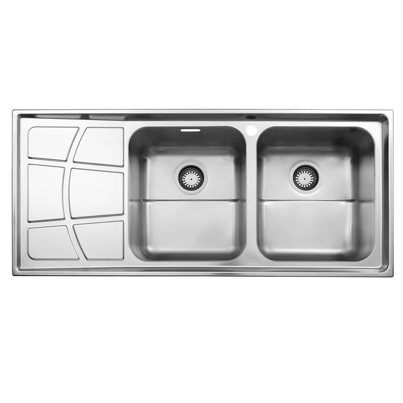 سینک استیل البرز مدل 762 توکار-راست لگن سینک استیل البرز مدل 762 توکار-راست لگن