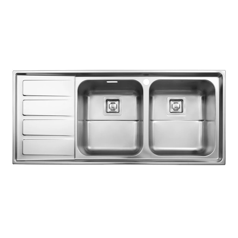 سینک استیل البرز مدل 764 توکار-راست لگن