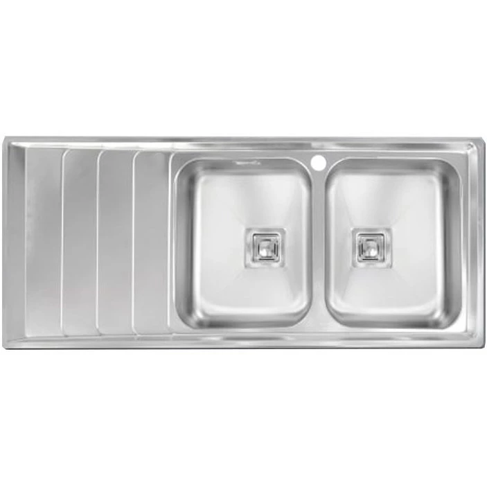 سینک ظرفشویی اخوان مدل 504-S توکار-راست لگن