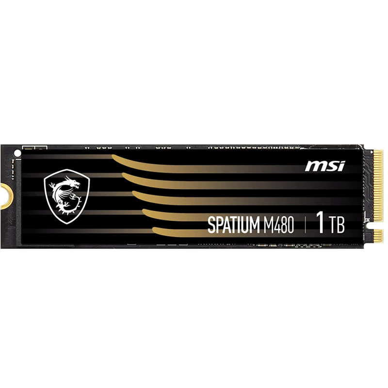 اس اس دی اینترنال ام اس آی مدل SPATIUM M480 PCIe 4.0 NVMe M.2 ظرفیت یک ترابایت اس اس دی اینترنال ام اس آی مدل SPATIUM M480 PCIe 4.0 NVMe M.2 ظرفیت یک ترابایت