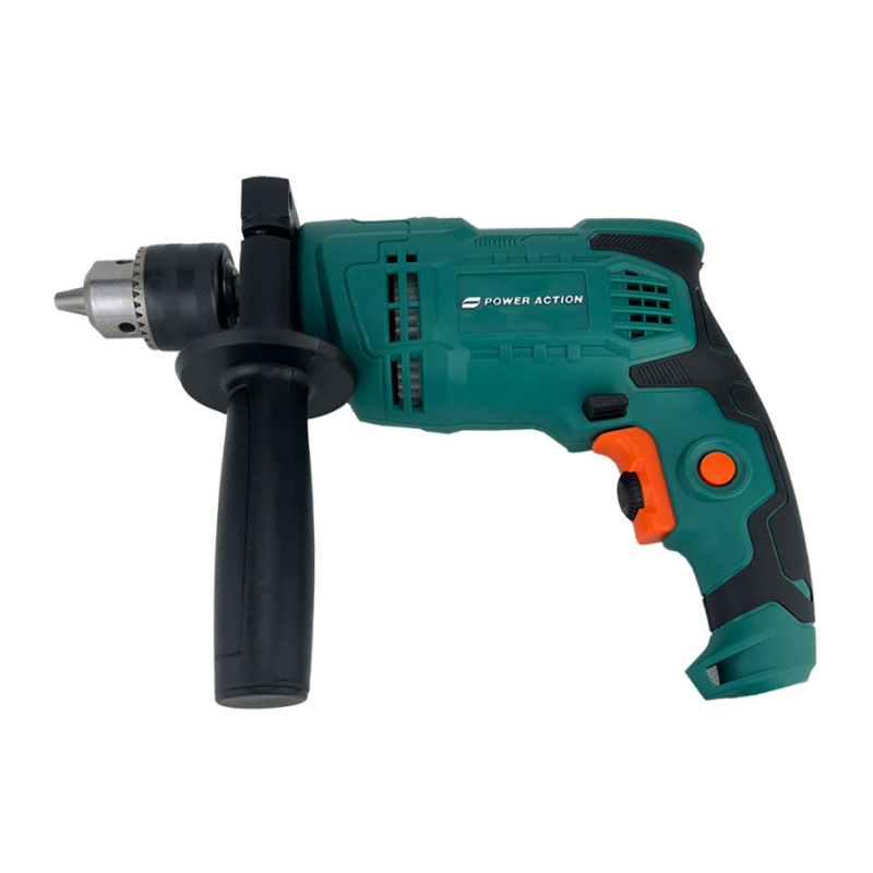 دریل چکشی 750 وات 13 میلیمتری پاوراکشن مدل ID750 دریل چکشی 750 وات 13 میلیمتری پاوراکشن مدل ID750