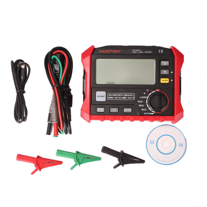 دستگاه تستر RCD-LOOP هابوتست مدل HT5910 دستگاه تستر RCD-LOOP هابوتست مدل HT5910