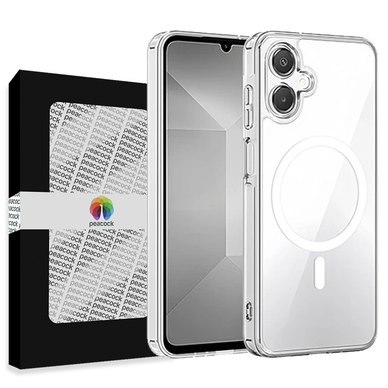 کاور گوشی سامسونگ Galaxy A06 پیکوک مدل Clear Magsafe کاور گوشی سامسونگ Galaxy A06 پیکوک مدل Clear Magsafe