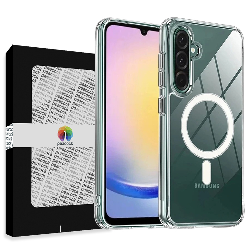 کاور گوشی سامسونگ Galaxy A17 پیکوک مدل Clear Magsafe کاور گوشی سامسونگ Galaxy A17 پیکوک مدل Clear Magsafe