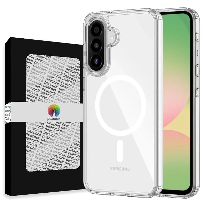 کاور گوشی سامسونگ Galaxy A56 پیکوک مدل Clear Magsafe کاور گوشی سامسونگ Galaxy A56 پیکوک مدل Clear Magsafe