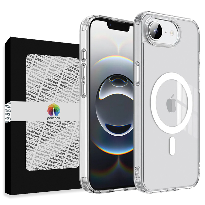 کاور گوشی اپل iPhone 16e پیکوک مدل Clear Magsafe کاور گوشی اپل iPhone 16e پیکوک مدل Clear Magsafe