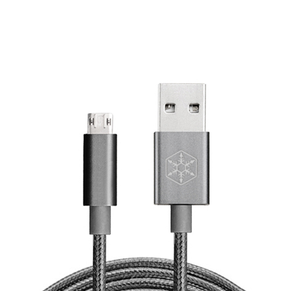 کابل تبدیل Micro USB سیلوراستون مدل CPU01 طول 0.5 متر کابل تبدیل Micro USB سیلوراستون مدل CPU01 طول 0.5 متر