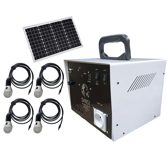 سیستم خورشیدی آریا آرمان دینکس مدل DX-107 PLUS ظرفیت 1000 وات