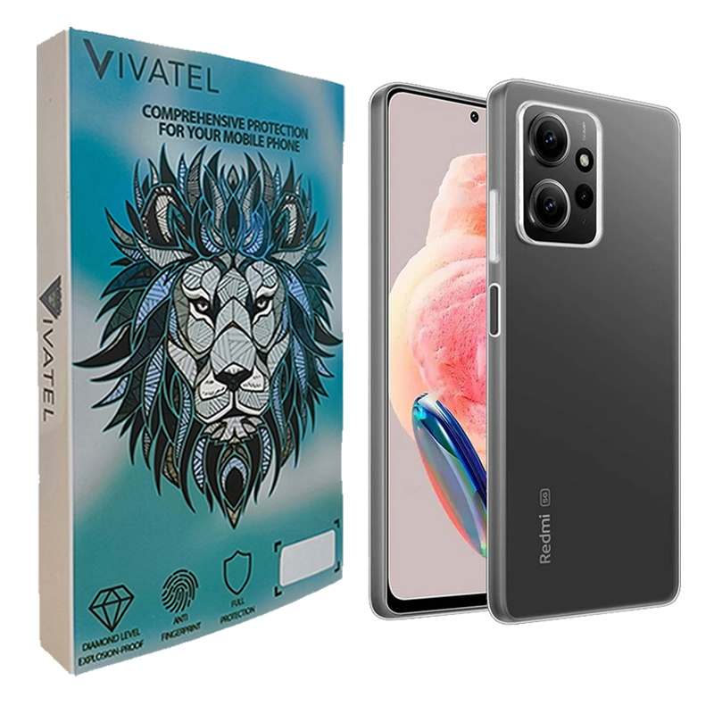 کاور گوشی شیائومی Redmi Note 12 4G ویواتل مدل Transparent