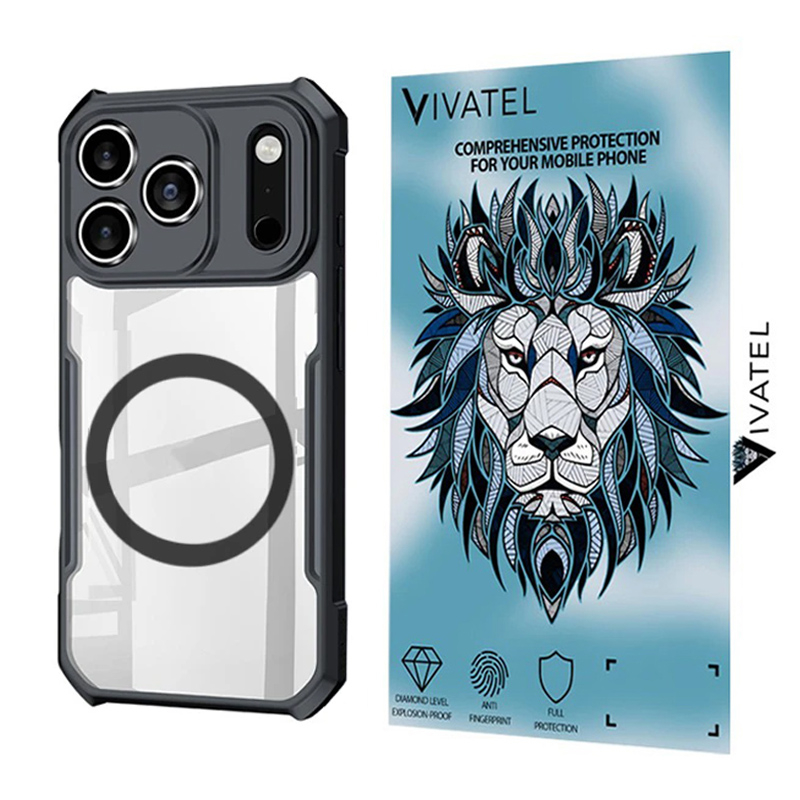 کاور گوشی اپل iPhone 17 Pro Max ویواتل مدل XUNOD 360 Magnetic کاور گوشی اپل iPhone 17 Pro Max ویواتل مدل XUNOD 360 Magnetic