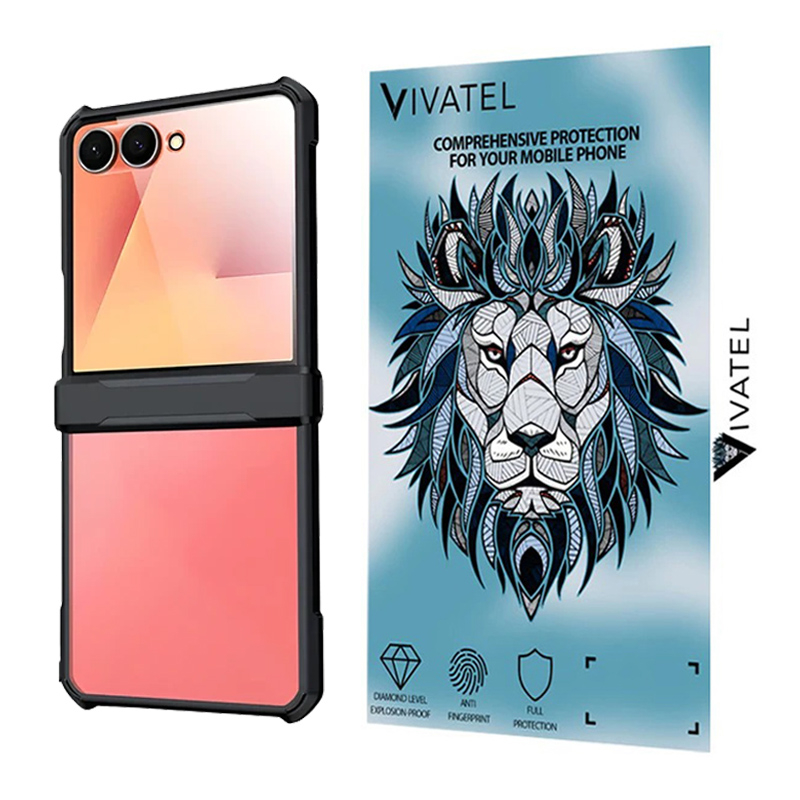 کاور گوشی سامسونگ Galaxy Z Flip 7 ویواتل مدل XUNOD کاور گوشی سامسونگ Galaxy Z Flip 7 ویواتل مدل XUNOD