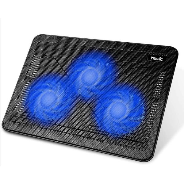 پایه خنک کننده تنظیم ارتفاع لپتاپ هویت مدل F2067 پایه خنک کننده تنظیم ارتفاع لپتاپ هویت مدل F2067