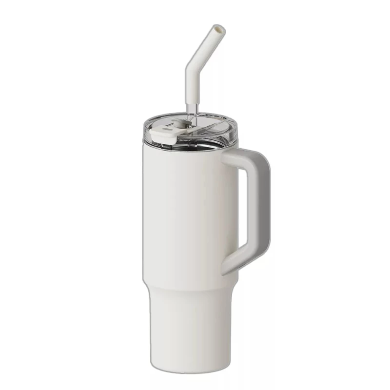 تراول ماگ شیائومی مدل Straw گنجایش 1 لیتر-استیل