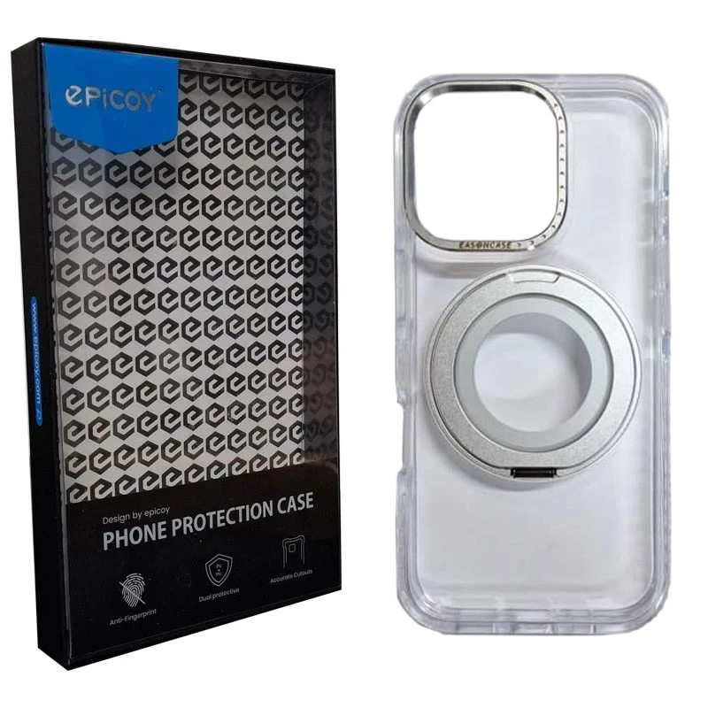 کاور گوشی اپل iPhone 16 Pro اپیکوی مدل Mag 360 Tpu -سفید کاور گوشی اپل iPhone 16 Pro اپیکوی مدل Mag 360 Tpu -سفید