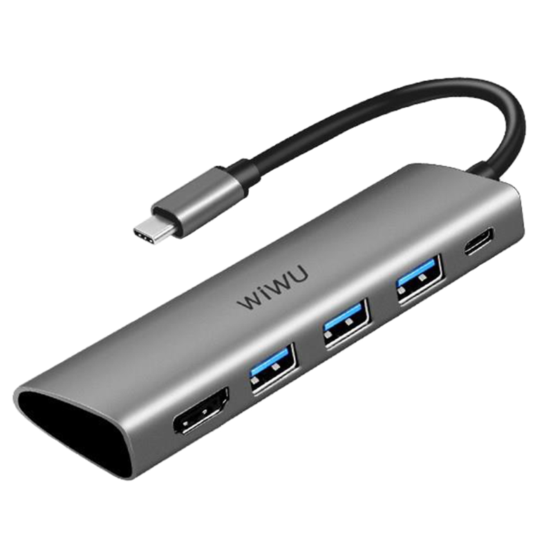 هاب USB-C ویوو 5 پورت مدل Alpha A531H هاب USB-C ویوو 5 پورت مدل Alpha A531H