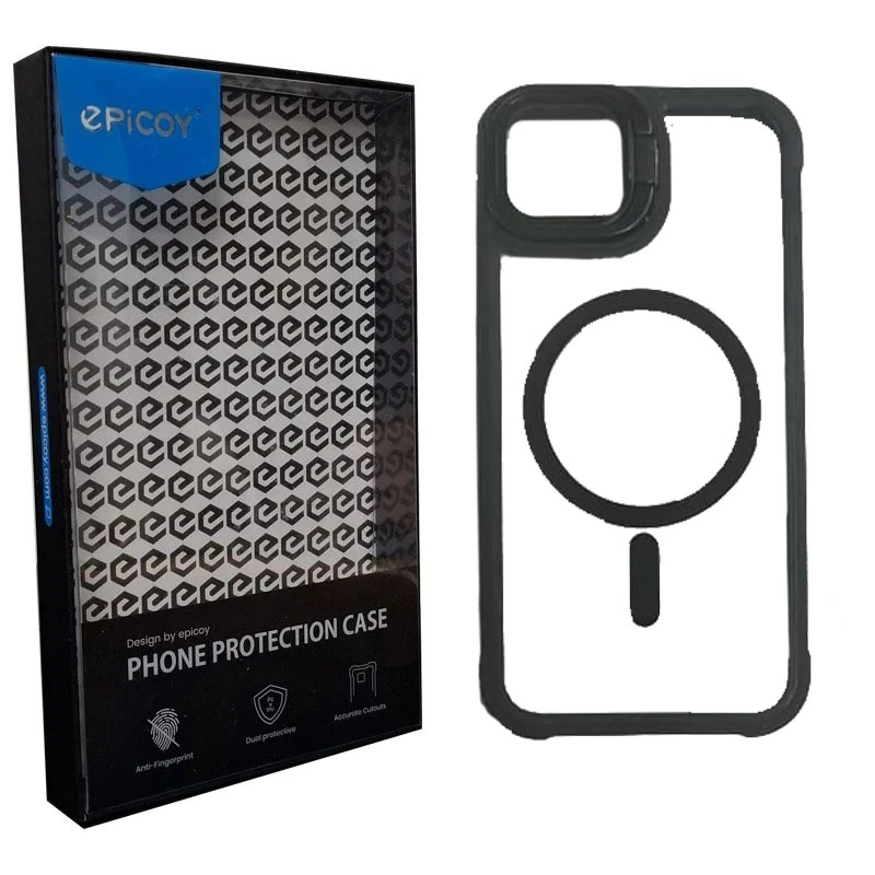 کاور گوشی  اپلiPhone 13-14 اپیکوی مدل Yoron-مشکی