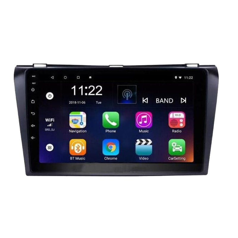 مانیتور خودرو  مدل Mediabar سایز 9 اینچ مناسب برای مزدا 3 طرح قدیم