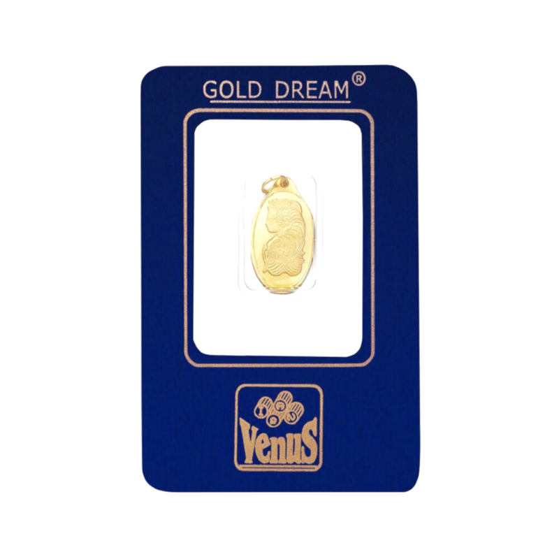 شمش طلا 250 سوت 18 عیار ونوس کد 250-250