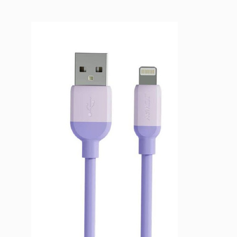 کابل تبدیل لایتنینیگ جووی مدل LI-192 طول 1 متر کابل تبدیل لایتنینیگ جووی مدل LI-192 طول 1 متر