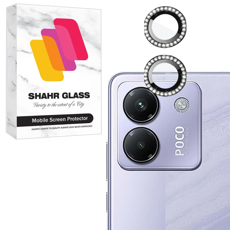 محافظ لنز دوربین شیشهای شهر گلس مدل NRIS20 مناسب برای گوشی موبایل شیائومی Poco M7 Pro 5G محافظ لنز دوربین شیشهای شهر گلس مدل NRIS20 مناسب برای گوشی موبایل شیائومی Poco M7 Pro 5G