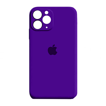 قاب گوشی اپل iPhone 11 Pro سیلیکونی محافظ لنز دار-گلبهی