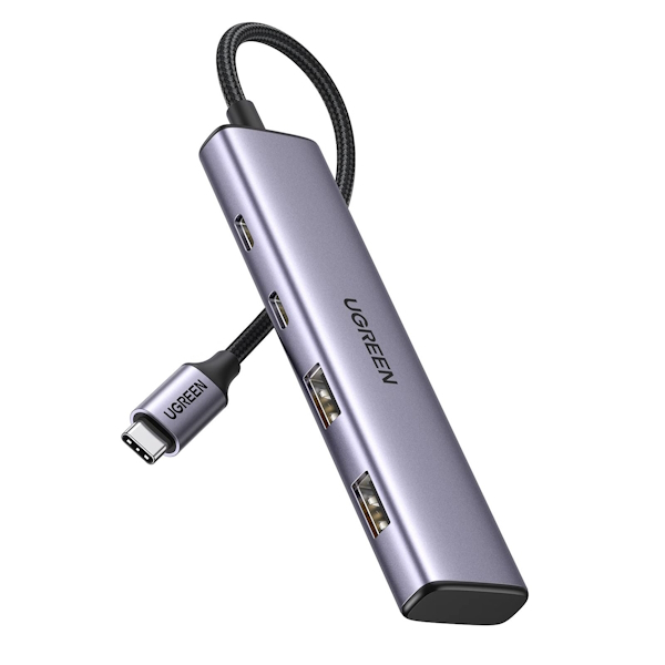 هاب 4 پورت USB یوگرین مدل CM473 کد 15395 هاب 4 پورت USB یوگرین مدل CM473 کد 15395