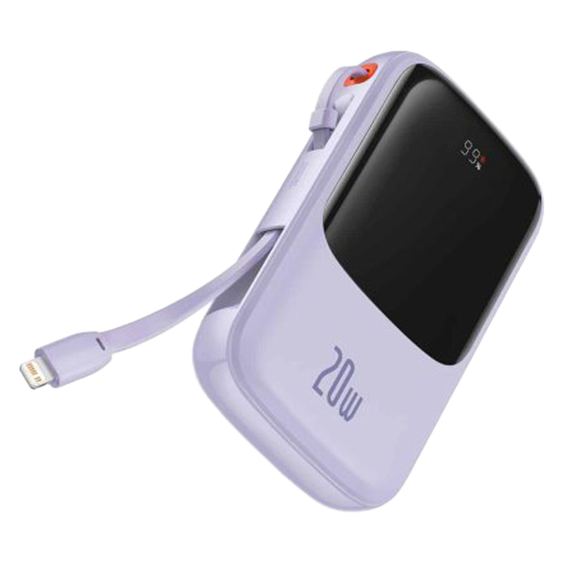 پاوربانک باسئوس مدل Qpow Pro ظرفیت 10000 میلی آمپر ساعت