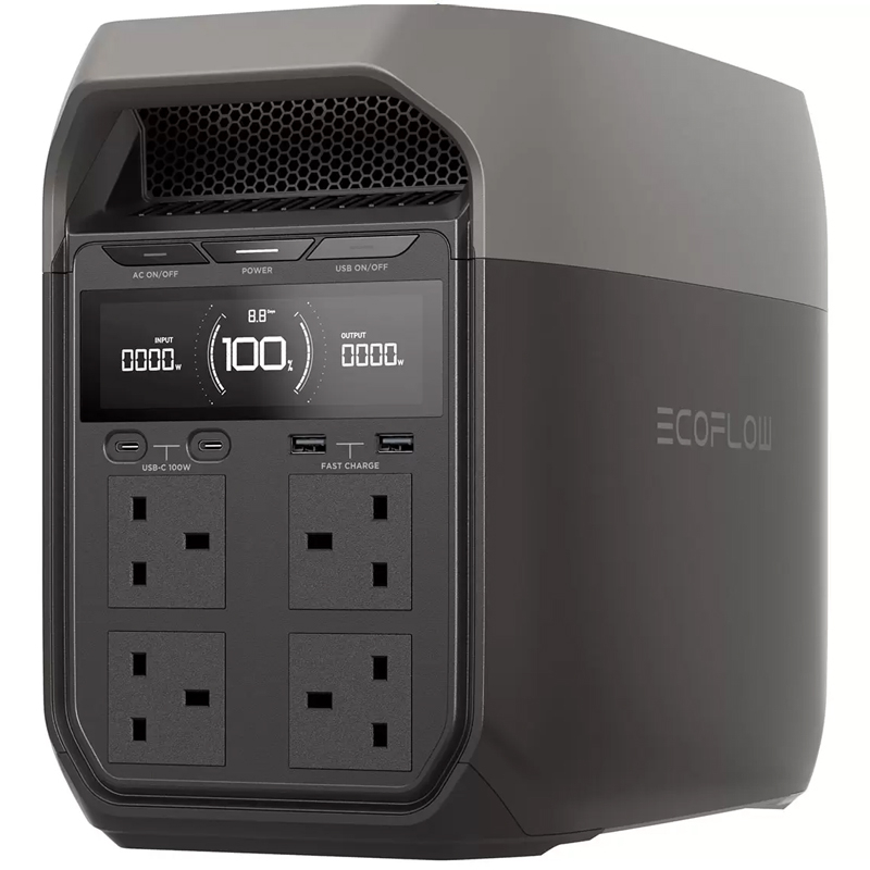 پاور استیشن 1800 وات اکوفلو مدل Delta 3 ظرفیت 85000 میلی آمپر