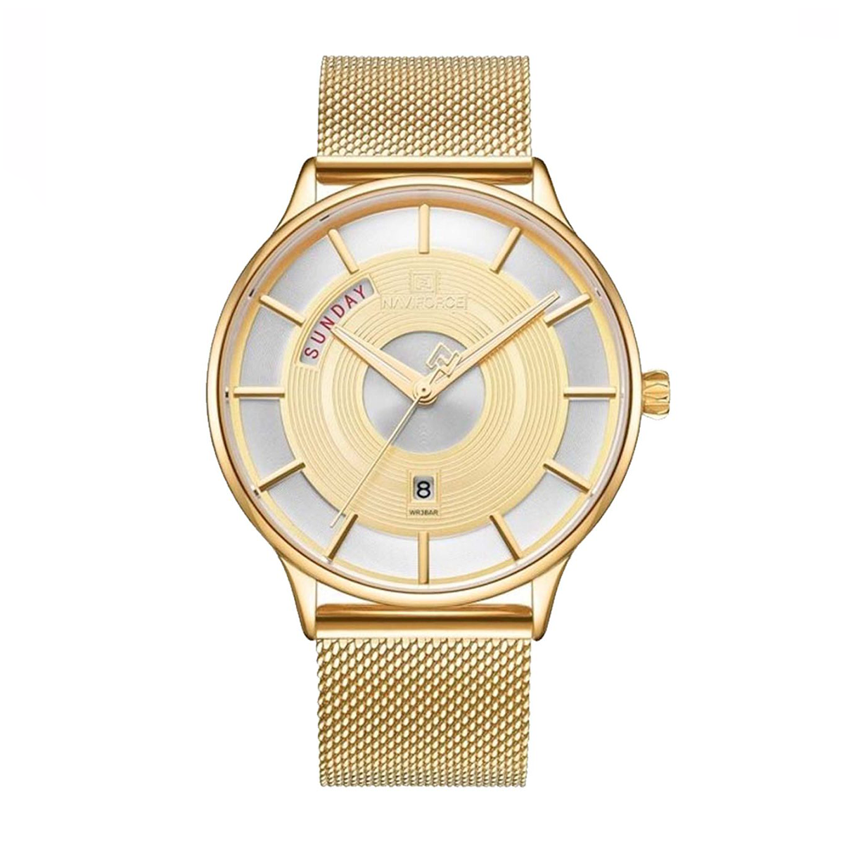 ساعت عقربه ای نیوی فورس مردانه مدل NF3007M -M-R