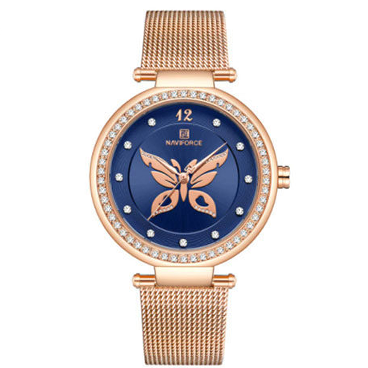 ساعت عقربه ای نیوی فورس زنانه مدل NF5018 RGBE