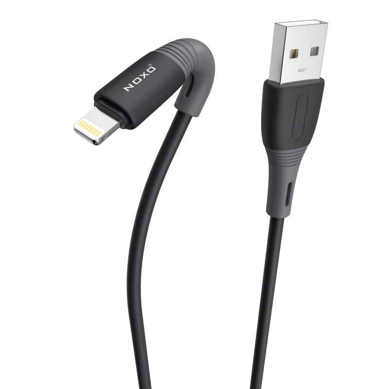 کابل تبدیل USB-A به لایتنینگ نوکسو مدل CN-2 طول 1 متر کابل تبدیل USB-A به لایتنینگ نوکسو مدل CN-2 طول 1 متر