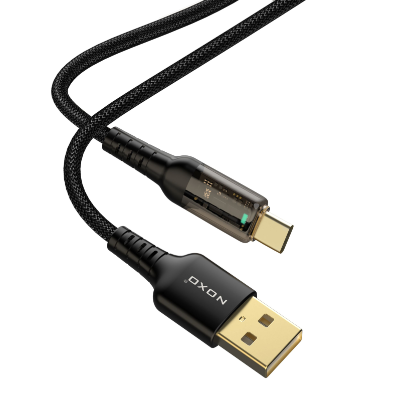 کابل تبدیل USB به USB-C نوکسو مدل CN-3 طول 1.2 متر کابل تبدیل USB به USB-C نوکسو مدل CN-3 طول 1.2 متر