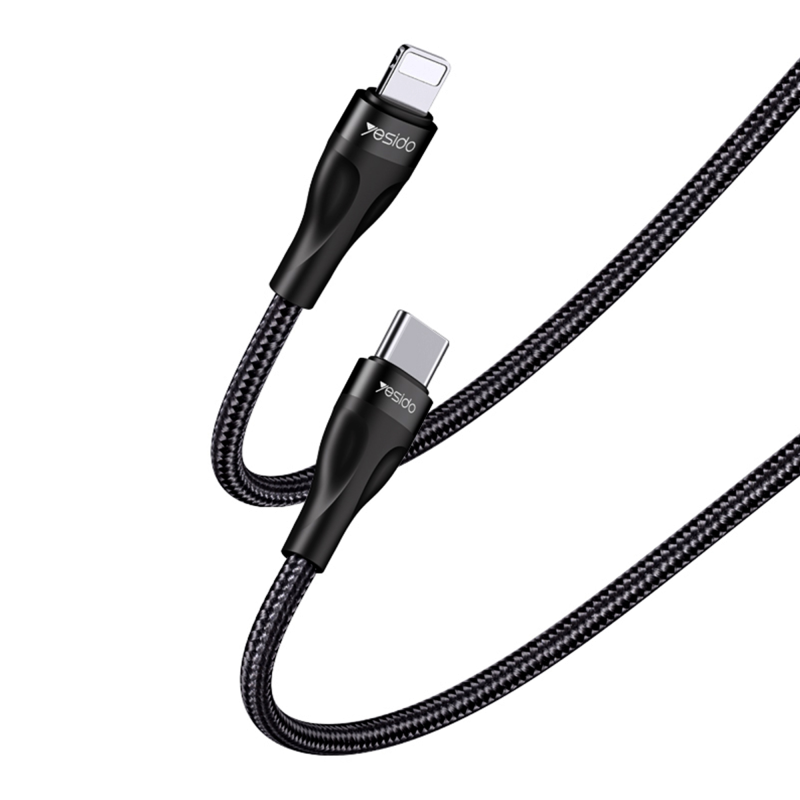 کابل تبدیل usb-C به لایتنینگ یسیدو مدل CA82 طول 0.3 متر کابل تبدیل usb-C به لایتنینگ یسیدو مدل CA82 طول 0.3 متر