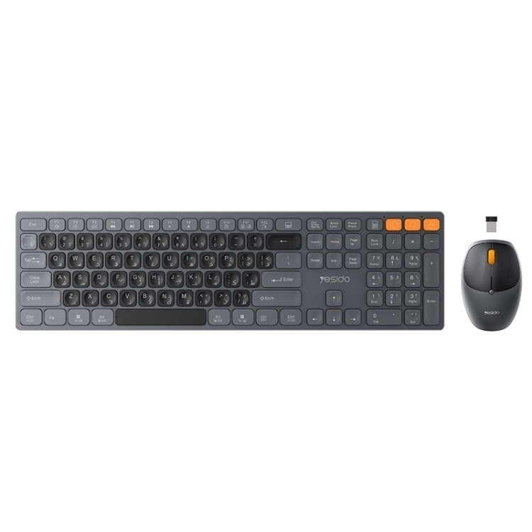 کیبورد و ماوس بی سیم یسیدو مدل KB19 کیبورد و ماوس بی سیم یسیدو مدل KB19