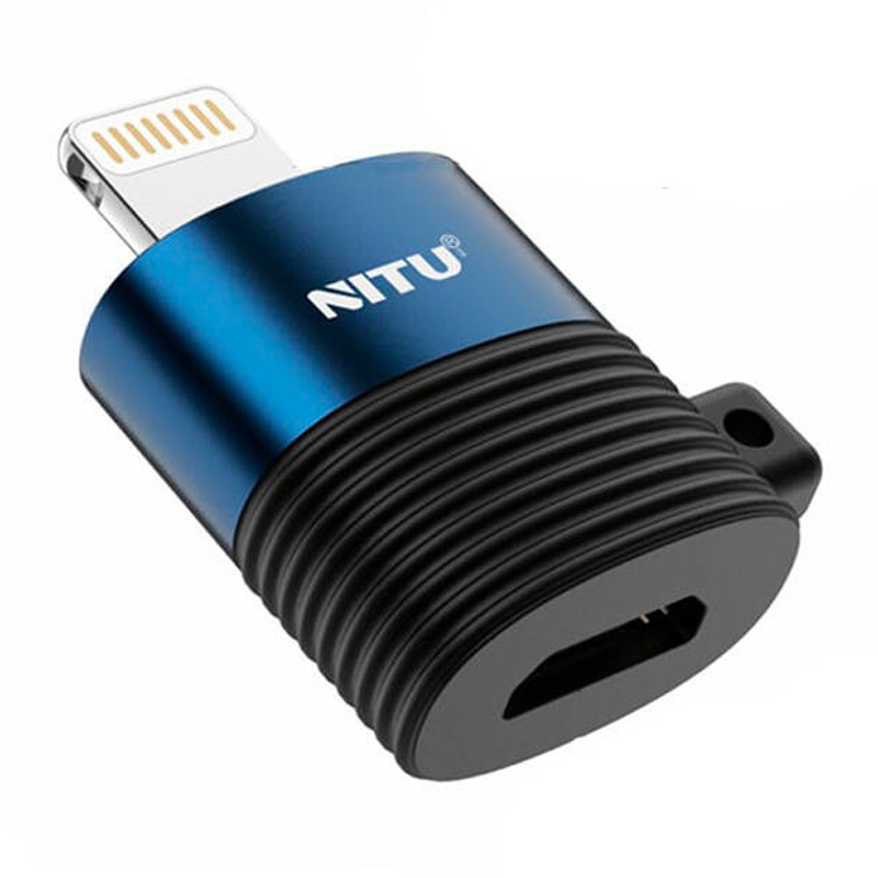کابل تبدیل MicroUSB به لایتنینگ نیتو مدل CN12 کابل تبدیل MicroUSB به لایتنینگ نیتو مدل CN12