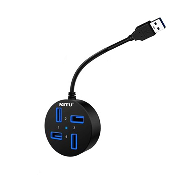 هاب 4 پورت USB نیتو مدل NT-HUB01 هاب 4 پورت USB نیتو مدل NT-HUB01