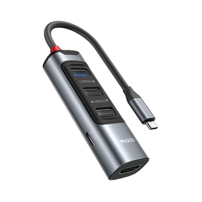 هاب 10 پورت USB-C یسیدو مدل HB22 هاب 10 پورت USB-C یسیدو مدل HB22