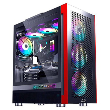 کیس کامپیوتر گیمینگ تسکو مدل GC 4494-مشکی قرمز کیس کامپیوتر گیمینگ تسکو مدل GC 4494-مشکی قرمز