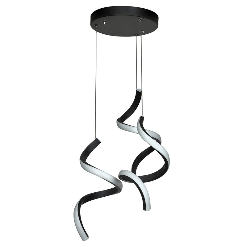 لوستر مدرن سقفی اتاق چشمه نور مدل L6364/3 آفتابی-سبز زیتونی